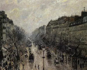 Boulevard Montmartre: Foggy Morning