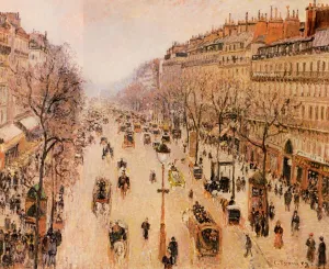 Boulevard Montmartre: Morning, Grey Weather