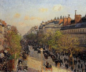 Boulevard Montmartre: Sunset by Art