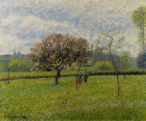 Flowering Apple Trees at Eragny