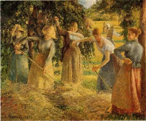 Harvest at Eragny