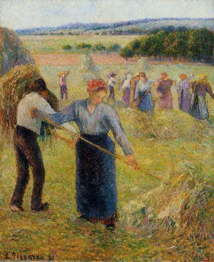 Haymaking at Eragny