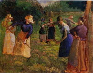 Haymaking in Eragny