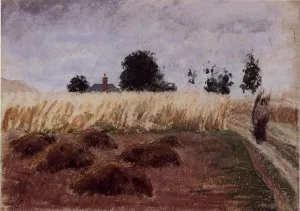 Peasant Woman on a Country Road