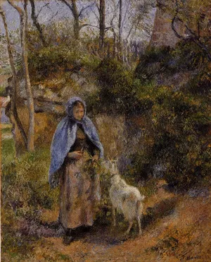 Peasant Woman with a Goat