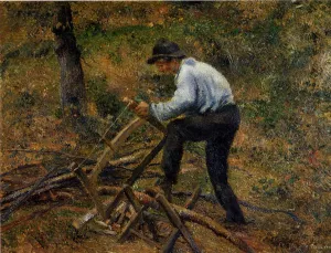 Pere Melon Sawing Wood