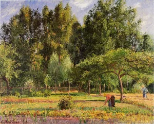 Poplars, Afternoon in Eragny