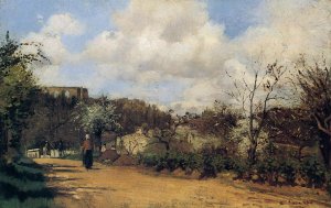 Springtime in Louveciennes by Art