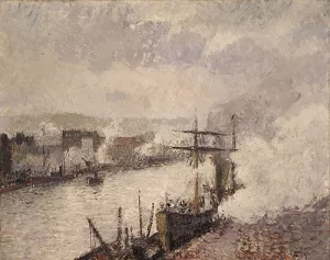 Steamboats in the Port of Rouen