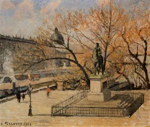 The Pont-Neuf, Statue of Henri IV: Morning, Sun