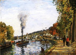 The Seine at Marly by Art