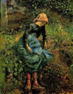 The Shepherdess also known as Young Peasant Girl with Stick