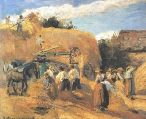 The Threshing Machine by Art