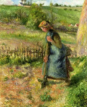 Woman Digging